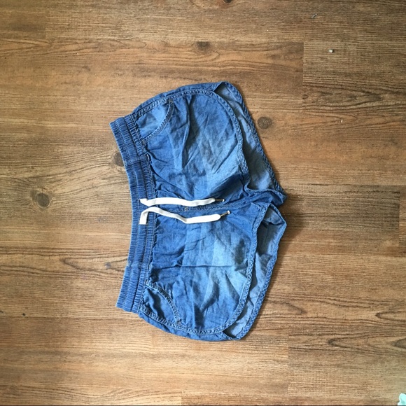 Soft Denim Shorts - Picture 1 of 2